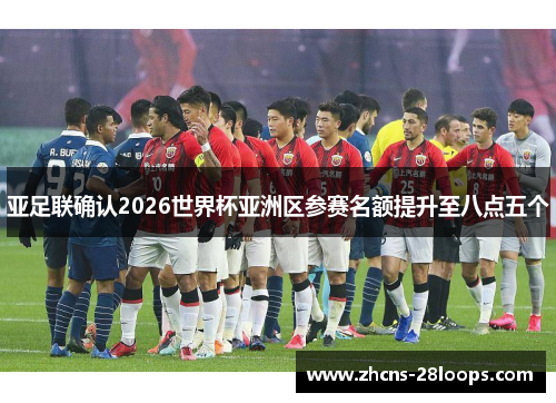 亚足联确认2026世界杯亚洲区参赛名额提升至八点五个